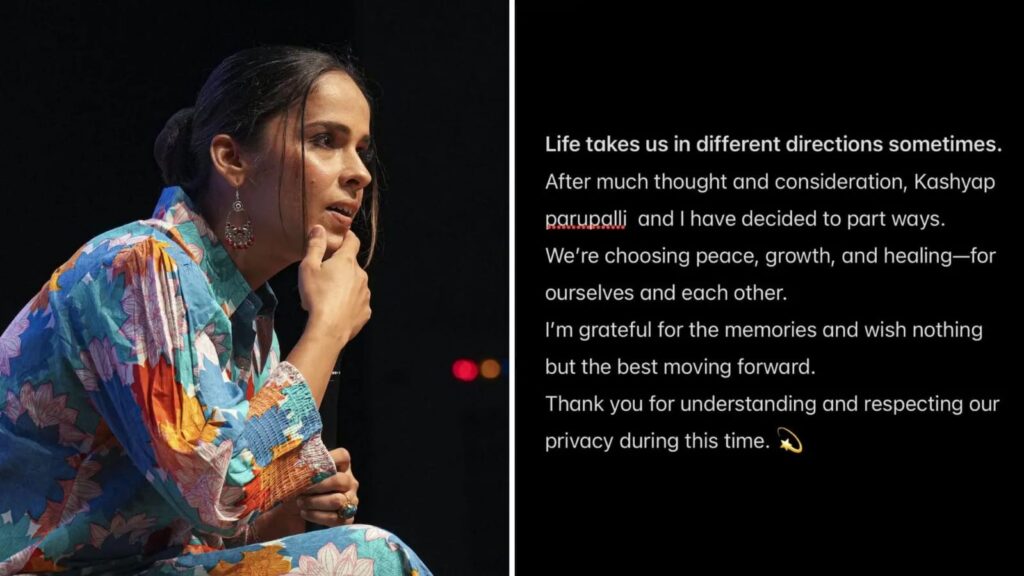 Saina Nehwal divorce 